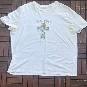 All Saints New Rose White T shirt